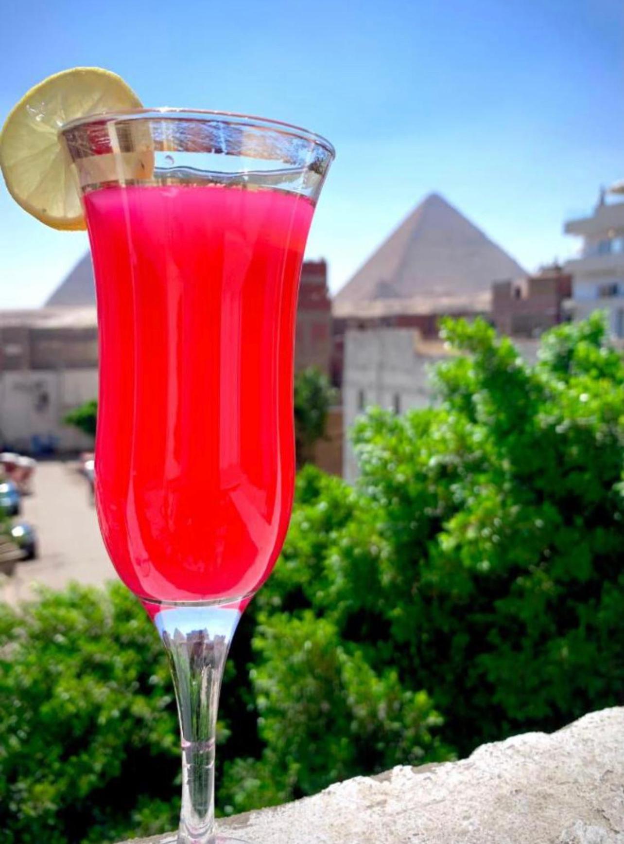 Giza Pyramids View Homestay Kafrat al Jabal Exterior photo